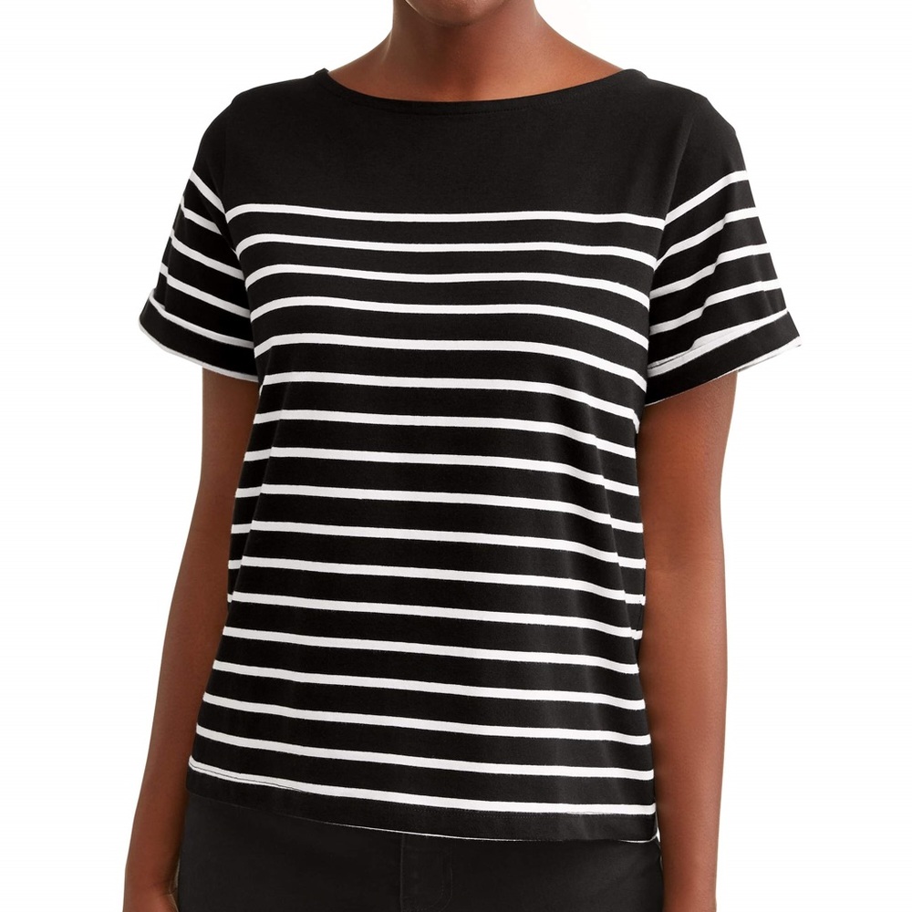 New with tag short sleeve Boatneck T-shirt